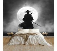 Papier peint Panoramique pour Enfant 200 x 140 cm - Photo Murale Guerriers asiatiques - Revêtement Mural Décoratif - Décoration pour Salon Chambre Cuisine Salle de Bain Ado