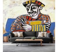 Papier peint Panoramique pour Enfant 300 x 210 cm Mythologie grecque - Photo Murale Figure abstraite - Revêtement Mural Décoratif - Décoration pour Salon, Chambre, Cuisine, Salle de Bain, Ado