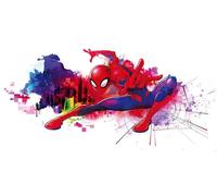 Papier peint panoramique - Sanders & Sanders - Spider-Man - Rouge et violet - 300 x 150 cm - Intissé