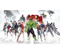 Papier peint panoramique - Sanders & Sanders - The Avengers - Multicolore - 500 x 280 cm - Intissé