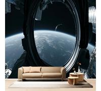 Papier Peint Panoramique Station Spatiale 450 x 315 cm