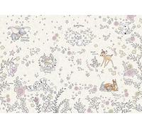 Papier peint panoramique sur papier de Komar - Disney Best of Friends - Taille: 368 x 254 cm
