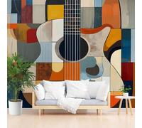 Papier Peint Panoramique Tunnel Onirique Bleu 400x280cm(L x H) - Revêtement Mural Décoration pour Chambre Salon Cuisine - Design Unique et Moderne - Tunnel Arche Géométrique