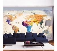 Papier peint Paper birds-Taille L 450 x H 270 cm Imprimé G
