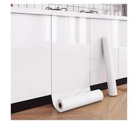 Papier Peint Papier peint brillant uni, imperméable, for la décoration intérieure (table à manger, placards), autocollants adhésifs, résistants l'eau et l'usure Pour le salon(Color 1,55cmx3M)