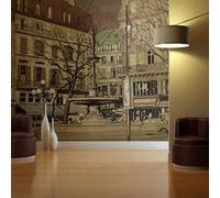 Papier peint Parisian fountain 2-Taille L 300 x H 231 cm Imprimé G