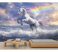 Papier peint Pegasus - Créatures mythiques - Papier peint garçon pour salon, chambre à coucher, arrière-plan TV, bureau - 150 x 100 cm