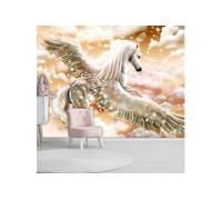 Papier peint - Pegasus (Orange) - 100x70 Artgeist (60047)