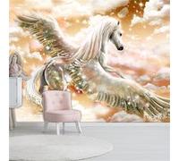 Papier peint - Pegasus (Orange) - 150x105 Artgeist (60048) G