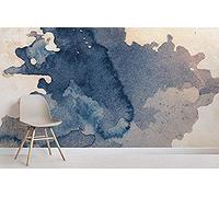 Papier Peint Peinture Aquarelle Tache D'encre Papier Peint 3D Salle de séjour Chambre à coucher Salle de séjour Mural murale enfant-350cm×256cm