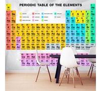 Papier Peint "Periodic Table of the Elements" 280 x 400 cm Multicolore G
