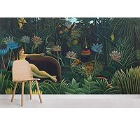 Papier Peint Personnalisé Moderne Nordique Le Rêve Par Rousseau Papier Peint Papier Peint 3D Salle de séjour Chambre à coucher Salle de séjour Mural murale enfant-150cm×105cm