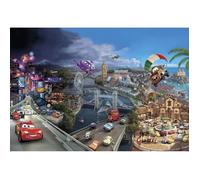 Papier Peint Photo - Disney - Cars World - 368cm x 254cm - Intissé - Licence Disney