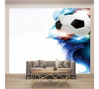 Papier Peint Photo football Grande Fresque Murale 3D Peinture Murale, Étude De Fond De Salon Décoration D'Intérieur 300cm×210cm(LxH)