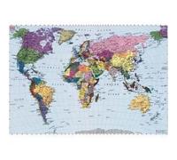 Papier peint photo - KOMAR - World Map - 270 x 188 cm - Multicolore - Géométrique
