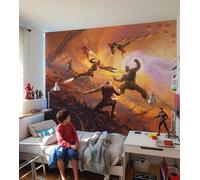 Papier Peint Photo Marvel Avengers Orange 250x280 cm 5 Bandes Démontable