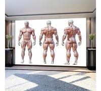 Papier Peint Photo Panoramique Intissé Modèle humain 350 x 256 cm Couleur Chair Fresque Murale Salon Chambre Enfants Restaurant