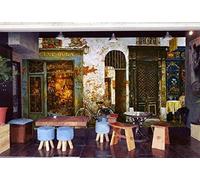 Papier peint photo Rétro Nostalgie Européen Ancien Bâtiment Brique Salon Papier Papier Peint 3D Chambre à coucher Salle de séjour Mural murale enfant-430cm×300cm