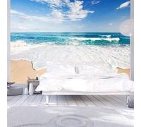 Papier peint Photo wallpaper - By the sea-Taille L 100 x H 70 cm Imprimé G