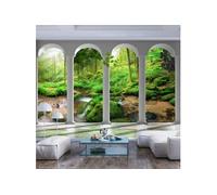Papier peint - Pillars and Forest - 250x175 Artgeist (60167)