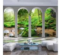 Papier peint - Pillars and Forest - 350x245 Artgeist (60169)