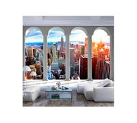 Papier peint - Pillars and New York - 300x210 Artgeist (60175)