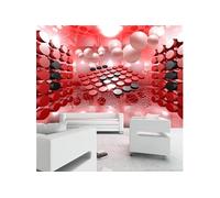 Papier peint Playing in red and black-Taille L 350 x H 245 cm Imprimé