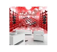 Papier peint Playing in red and black-Taille L 400 x H 280 cm Imprimé