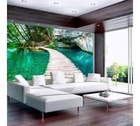 Papier peint Plitvice Lakes National Park, Croatia-Taille L 200 x H 140 cm Imprimé G