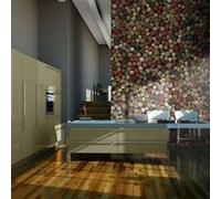 Papier peint Poivre en grains mosaïque-Taille L 350 x H 270 cm Imprimé