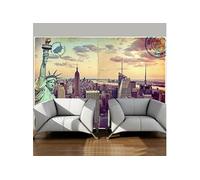 Papier peint Postcard from New York-Taille L 200 x H 140 cm