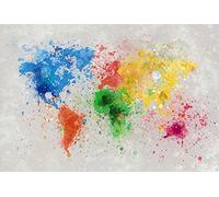 Papier Peint poster panoramique SPLASH THE WORLD 4 x 2,70 m | Déco et photo murale XXL Qualité HD Scenolia