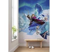 Papier Peint Pour Fille Mural Disney Personnages Frozen II Elsa Anna OLAF