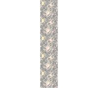 Papier peint préencollé fleurs vintage roses gris H300 x L60 cm