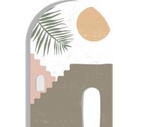 Papier peint préencollé fresque arche vue égyptienne