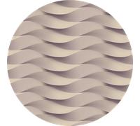 Papier peint préencollé fresque design vagues d'illusion