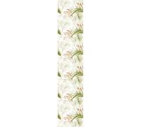Papier peint préencollé tropical feuilles de palmier vert pastel H300 x L60 cm