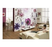 Papier Peint - Purple 368x254cm - Papier, Multicolors G