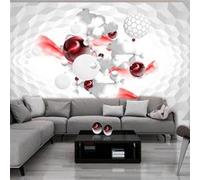 Papier peint Race of Colours Red-Taille L 300 x H 210 cm