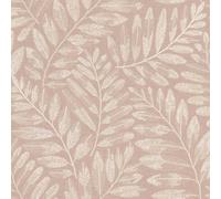Papier Peint Rasch Vlies Texture Feuilles Botaniques Motif - Choisir Couleur