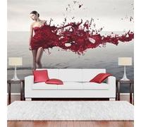 Papier peint Red beauty-Taille L 300 x H 231 cm