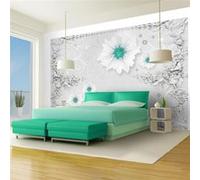 Papier peint Rise of romantic love II-Taille L 200 x H 140 cm Imprimé