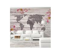 Papier peint Romantic World-Taille L 200 x H 140 cm