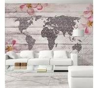 Papier peint Romantic World-Taille L 300 x H 210 cm Imprimé G