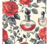 Papier peint Roses Anciennes épais mat à décoller et à colle 44x300 cm Littérature Et Art Meubles Autocollants Amovible Comptoir Contact Papier Stickers Muraux pour Bains Salon Chambre