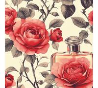 Papier peint Roses Anciennes épais mat à décoller et à colle 44x600 cm Littérature Et Art Meubles Autocollants Amovible Comptoir Contact Papier Stickers Muraux pour Bains Salon Chambre