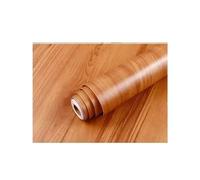 Papier peint Rouleau de papier peint vinyle imitation bois 80 cm large, imperméable, for bureau, porte d'armoire, meuble, rénovation, décoration moderne, stickers muraux pour meuble(Color14,5mx90cm)