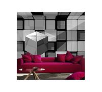 Papier peint - Rubik's cube in gray -