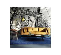 Papier Peint "Saxophone Recital on Broadway II" 270x450cm