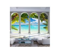 Papier peint - Sea behind Columns - 200x140 Artgeist (61704)
